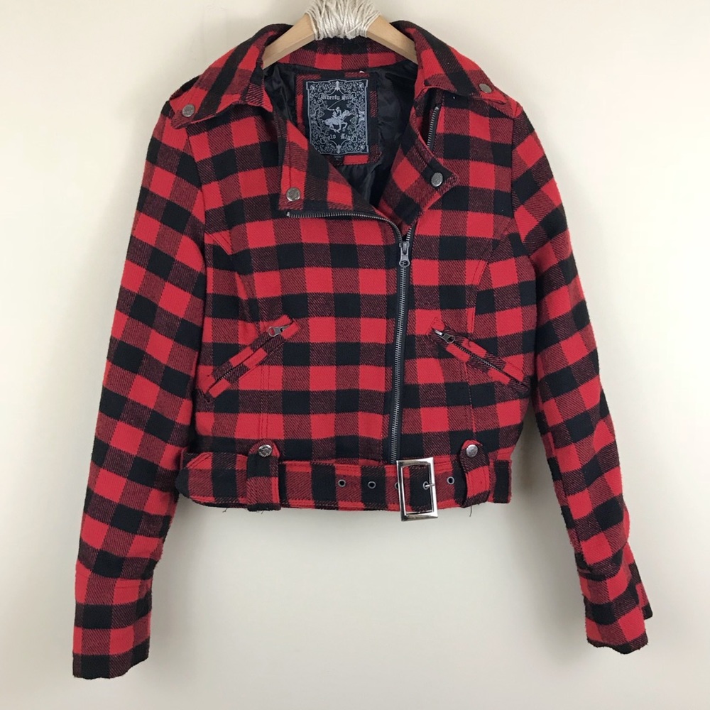 Beverly Hills Polo Club Plaid Jacket